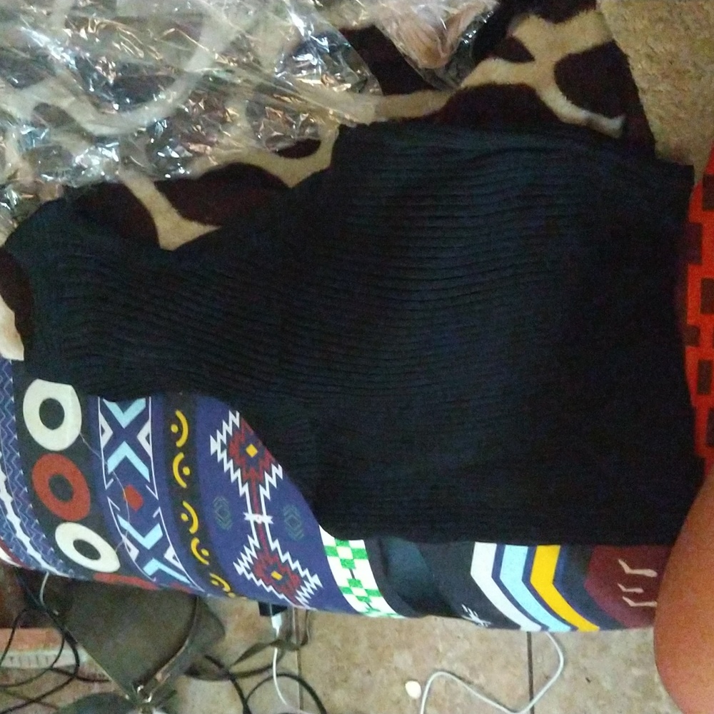 Crop top M/L Black